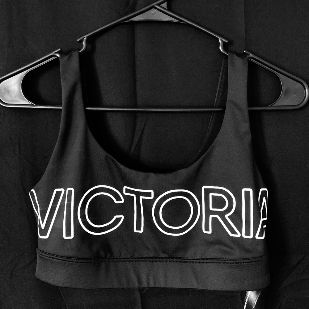 Victoria's Secret Sport Bra Black NWOT
